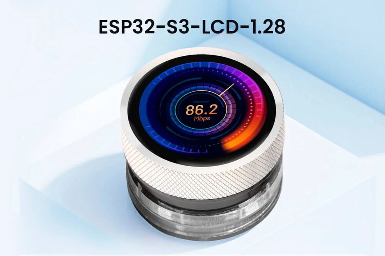 ESP32 round touch displays