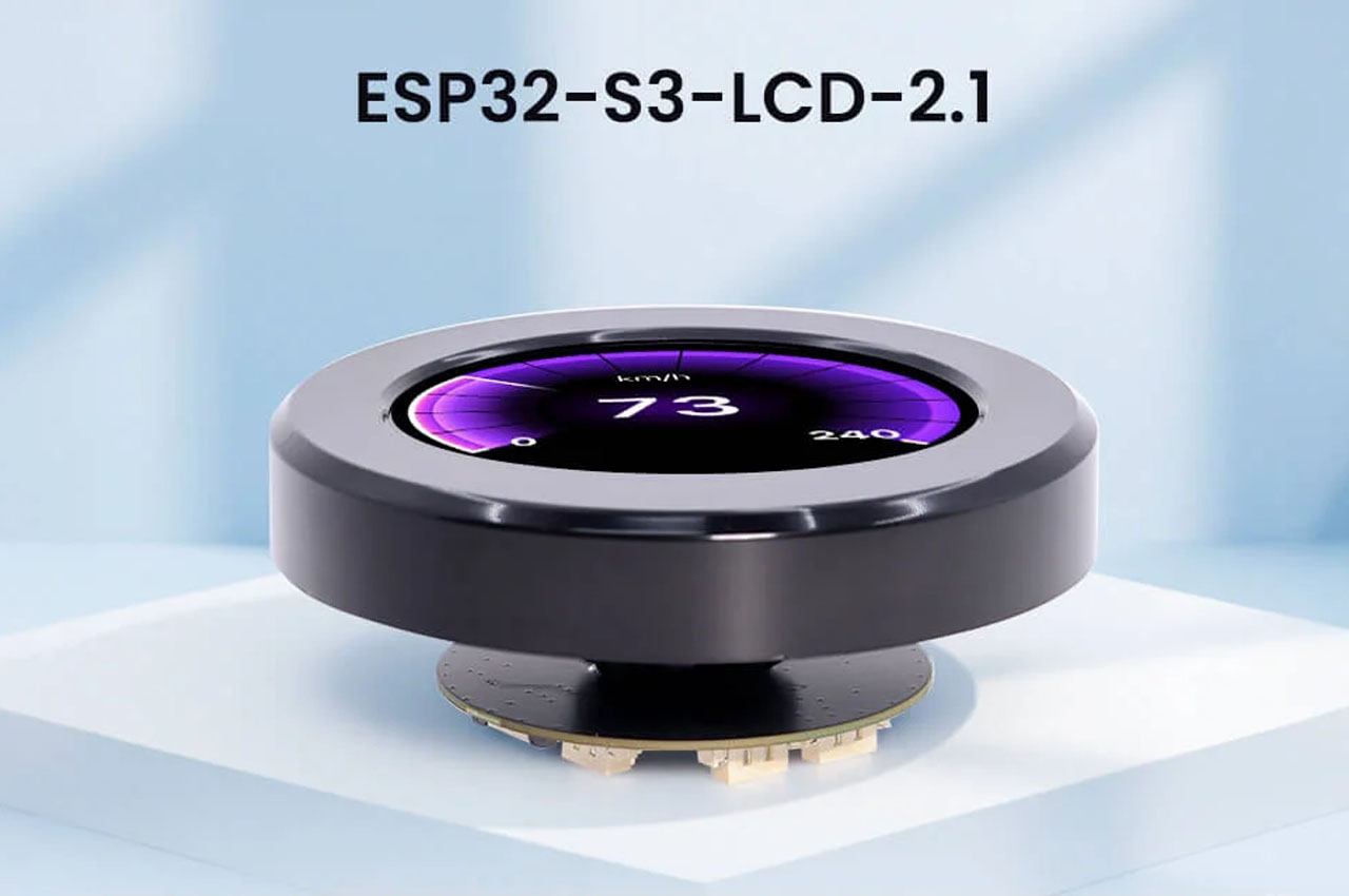 ESP32 round touch displays