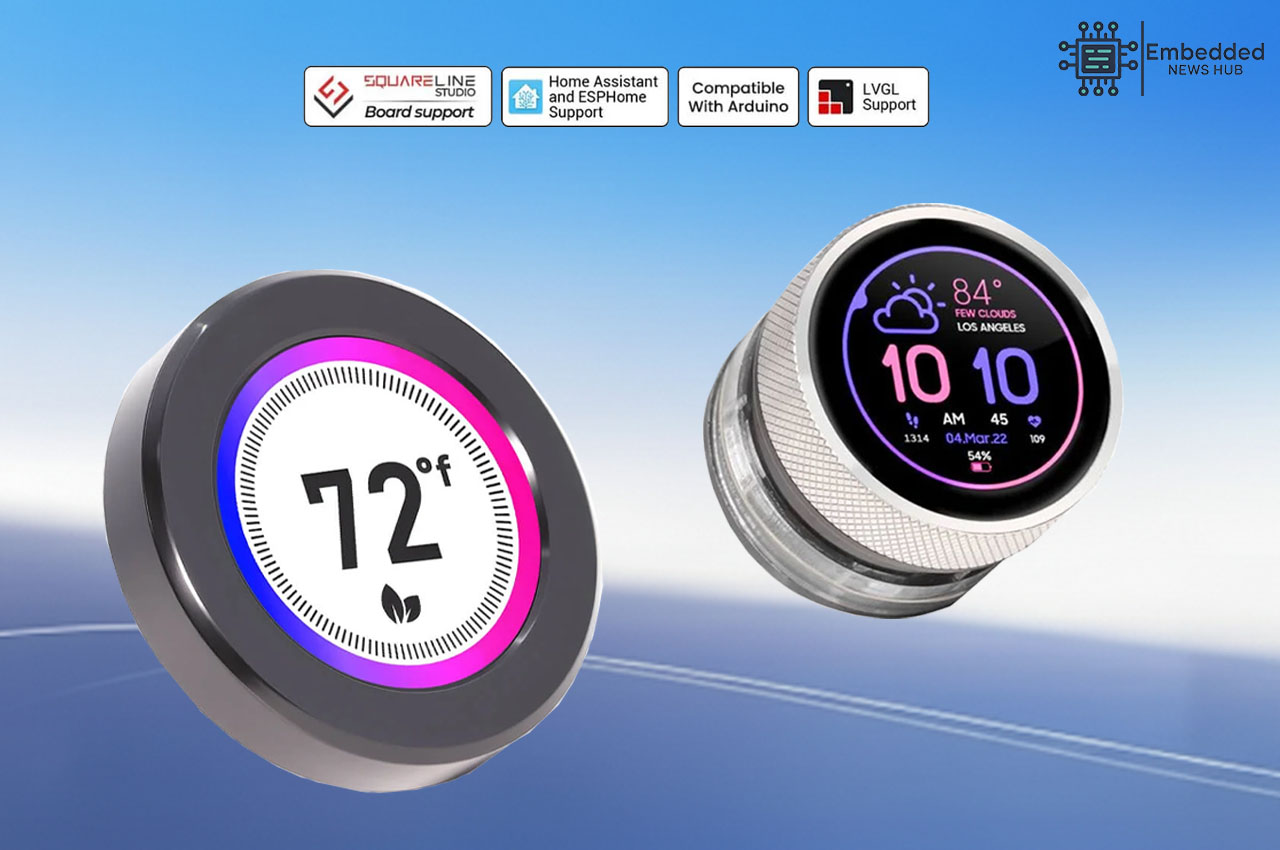 ESP32 round touch displays